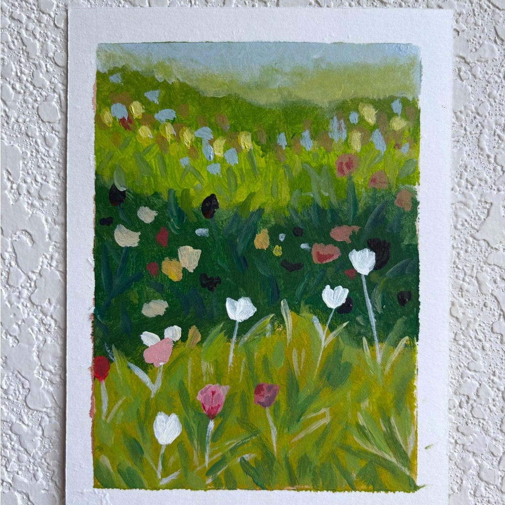 Floral Meadow Art